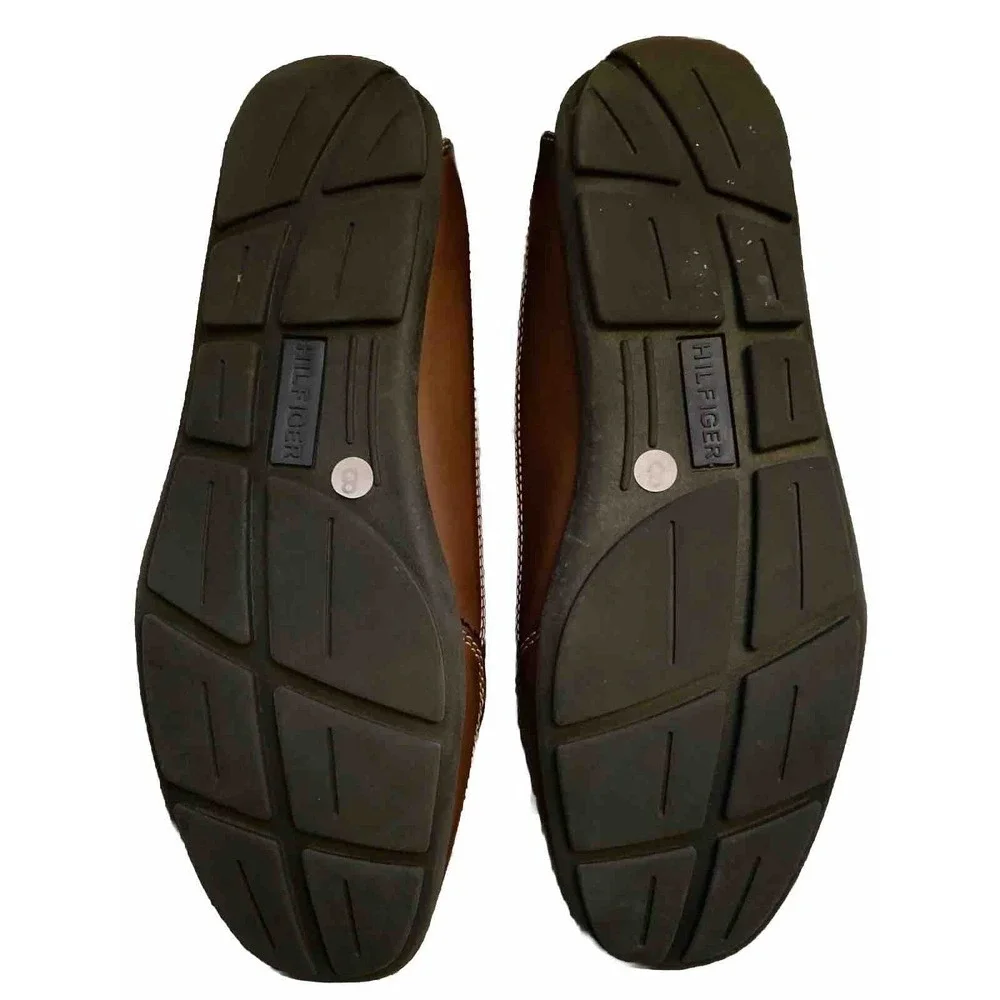 Tommy Hilfiger Loafers  Dathan-F Men's Brown Slip On Driving Shoes Size 8
